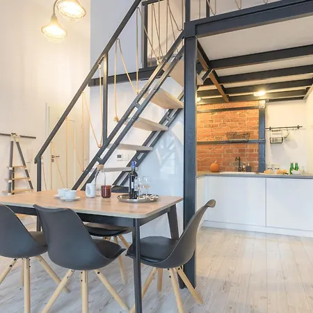 Апартаменты Z Antresola Nowa Papiernia